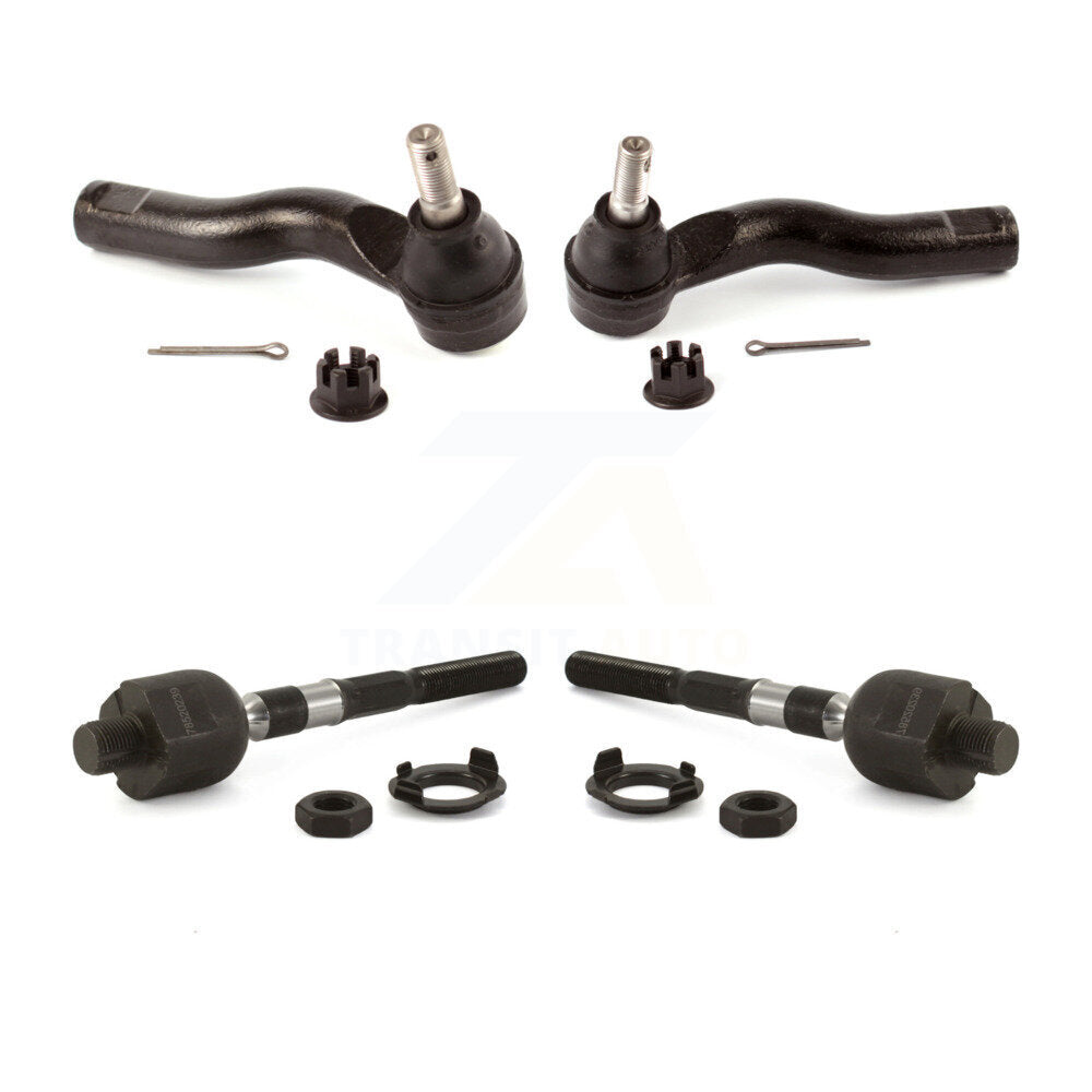 Outer & Inner Tie Rod End Front Kit For Ford Fusion Mazda 6 Lincoln MKZ Zephyr