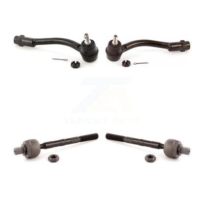 Outer & Inner Steering Tie Rod End Front Kit For Hyundai Accent