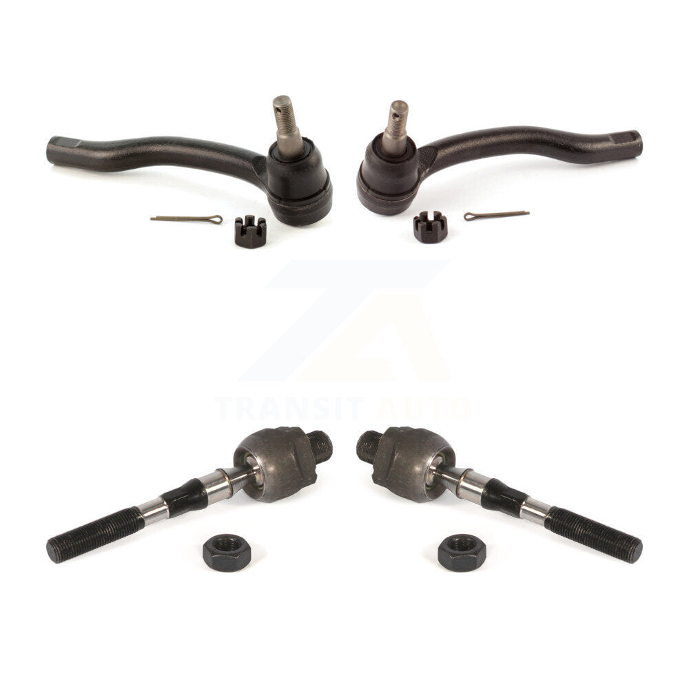 Outer & Inner Steering Tie Rod End Front Kit For INFINITI G37 G35