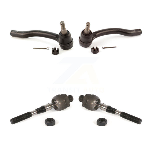 Outer & Inner Steering Tie Rod End Front Kit For INFINITI G37 G35