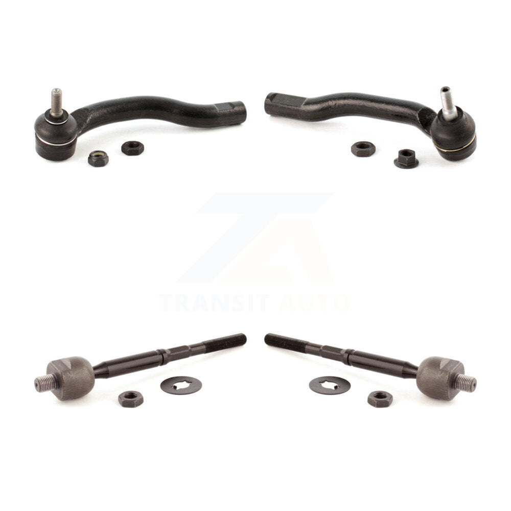 Outer & Inner Steering Tie Rod End Front Kit For Nissan Versa Cube