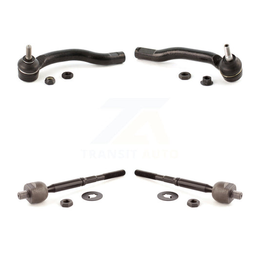 Outer & Inner Steering Tie Rod End Front Kit For Nissan Versa Cube