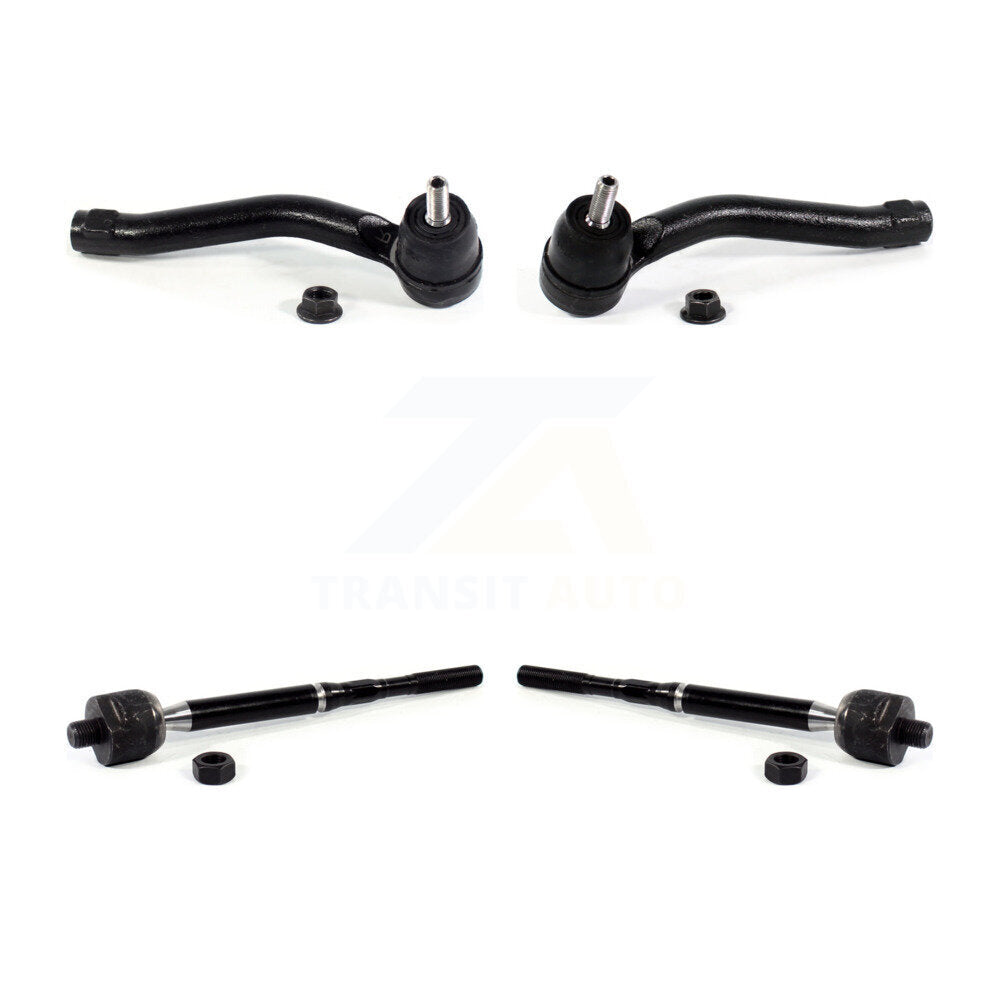 Outer & Inner Steering Tie Rod End Front Kit For Nissan Micra Versa Note