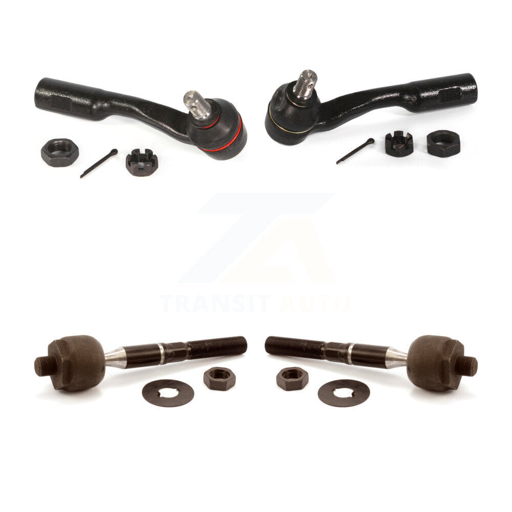 Outer & Inner Steering Tie Rod End Front Kit For Toyota Tundra Sequoia