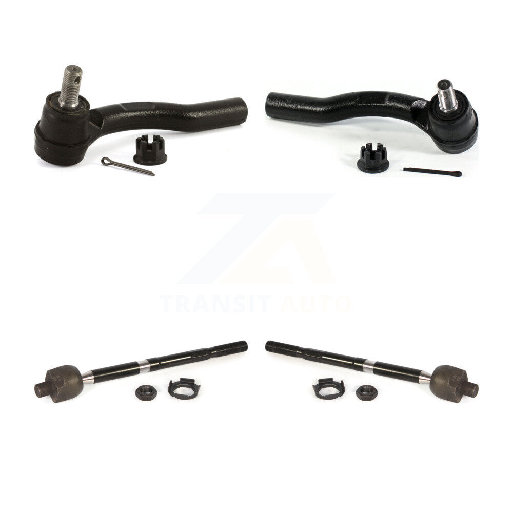 Outer & Inner Steering Tie Rod End Front Kit For 2012-2016 Honda CR-V