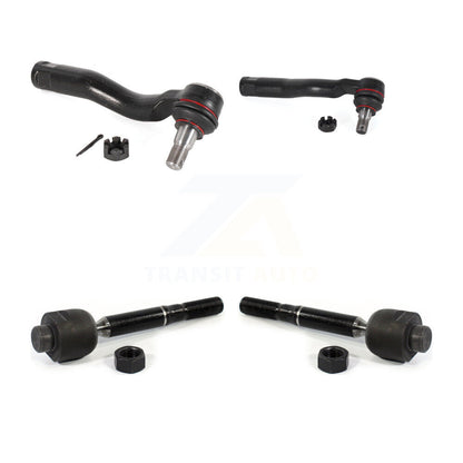 Outer & Inner Steering Tie Rod End Front Kit For Toyota Tundra Sequoia