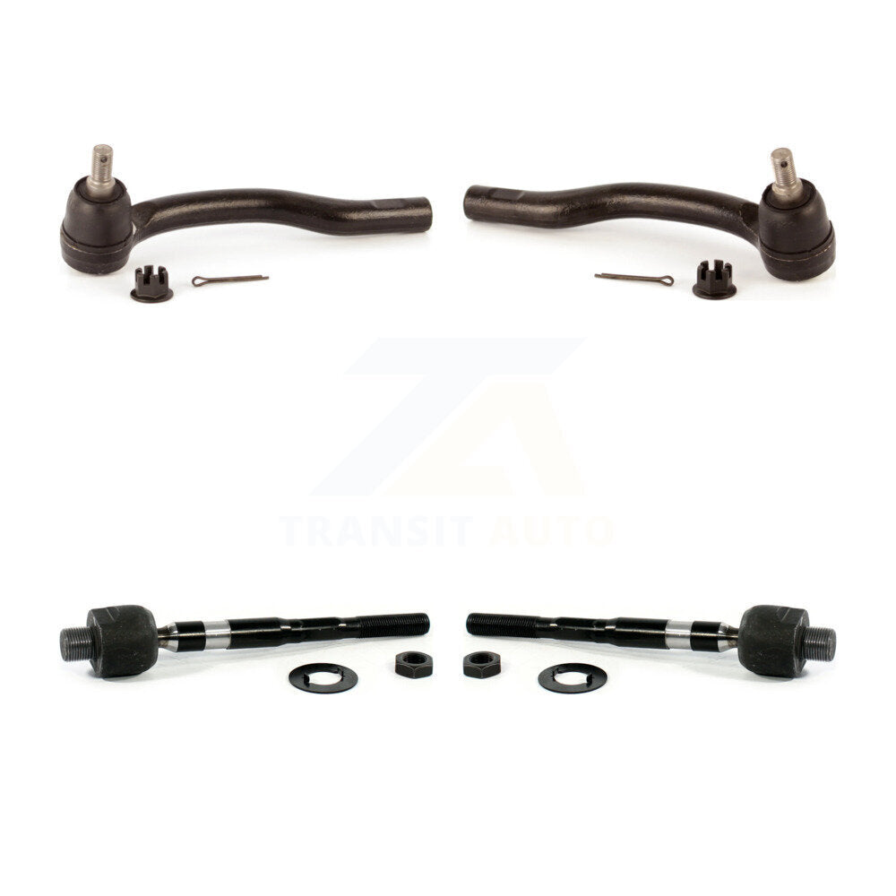 Outer & Inner Steering Tie Rod End Front Kit For 2009-2015 Honda Pilot