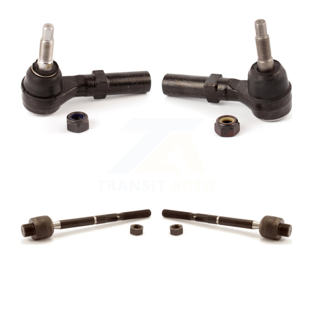 Outer & Inner Steering Tie Rod End Front Kit For Dodge Dakota Durango 4WD