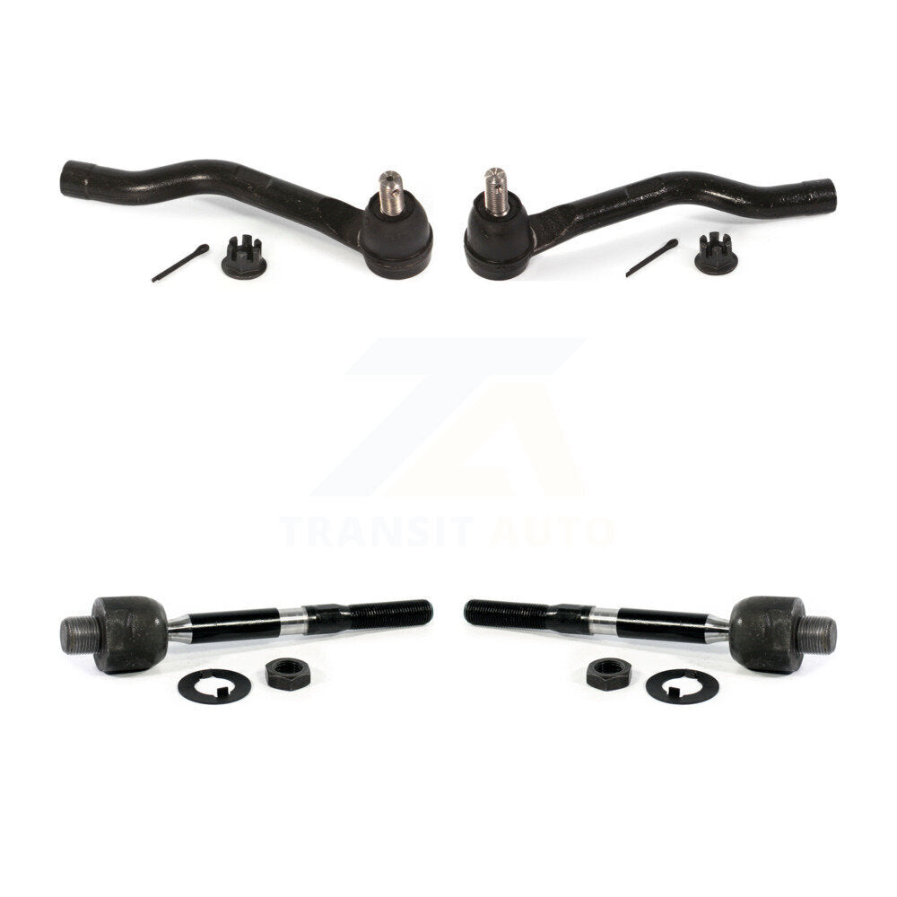 Outer & Inner Steering Tie Rod End Front Kit For Honda Accord Acura TLX 2.4L