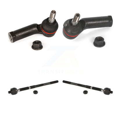 Outer & Inner Steering Tie Rod End Front Kit For Ford Fiesta