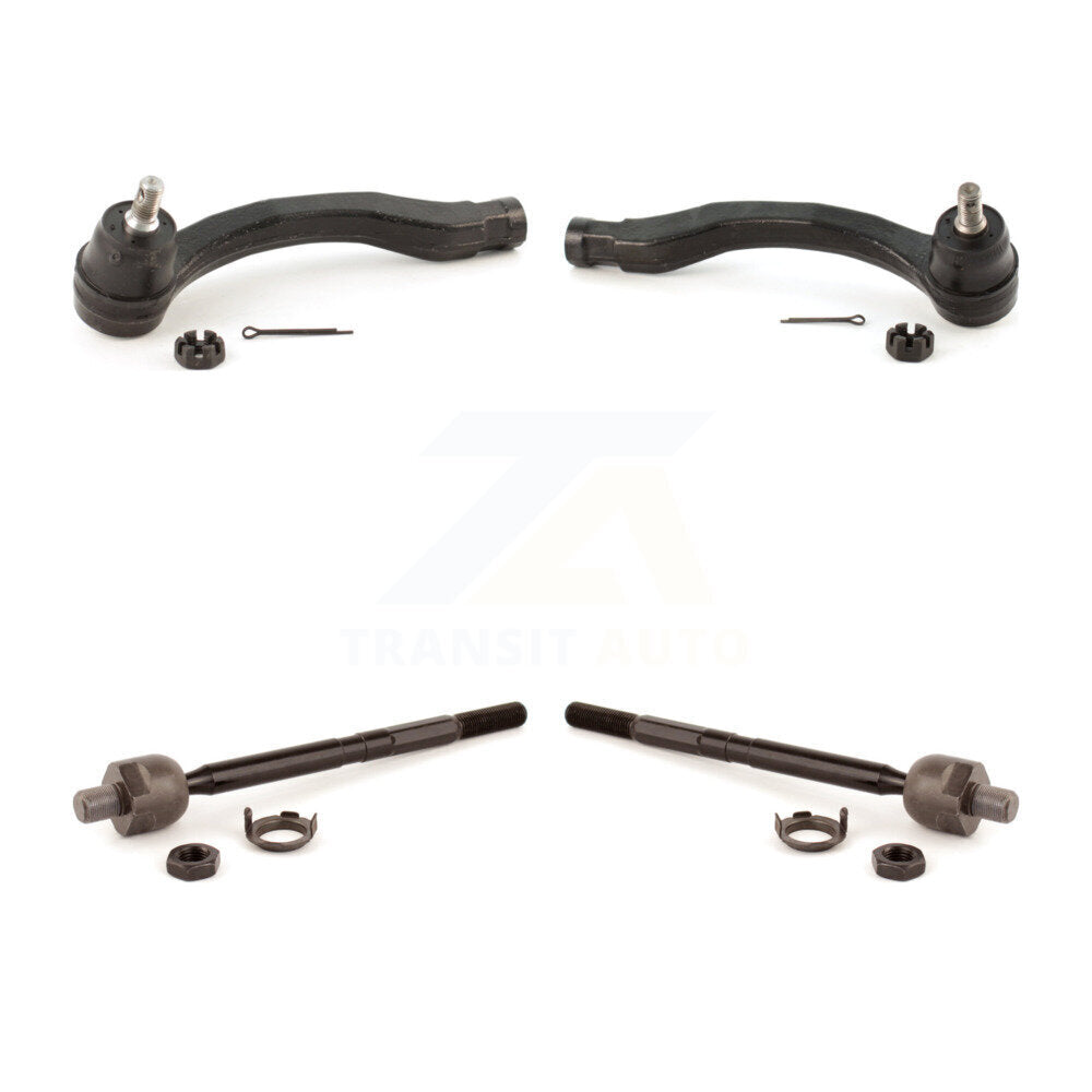 Outer & Inner Steering Tie Rod End Front Kit For 2009-2014 Honda Fit