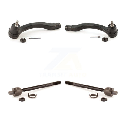 Outer & Inner Steering Tie Rod End Front Kit For 2009-2014 Honda Fit