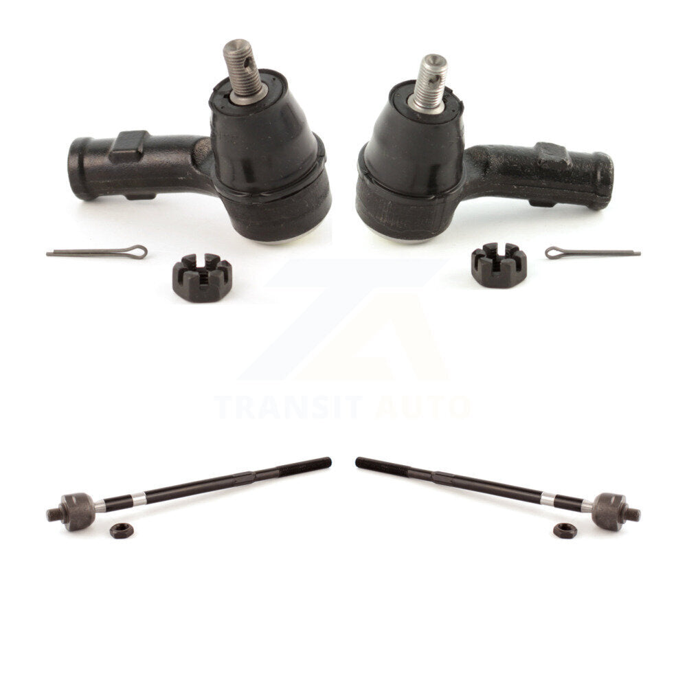 Outer & Inner Steering Tie Rod End Front Kit For 2008 Ford Focus