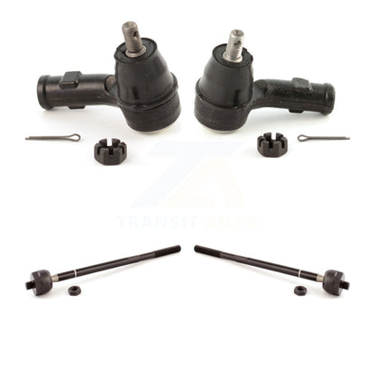 Outer & Inner Tie Rod End Front Kit For Ford Focus Without Fixed Ratio Steering