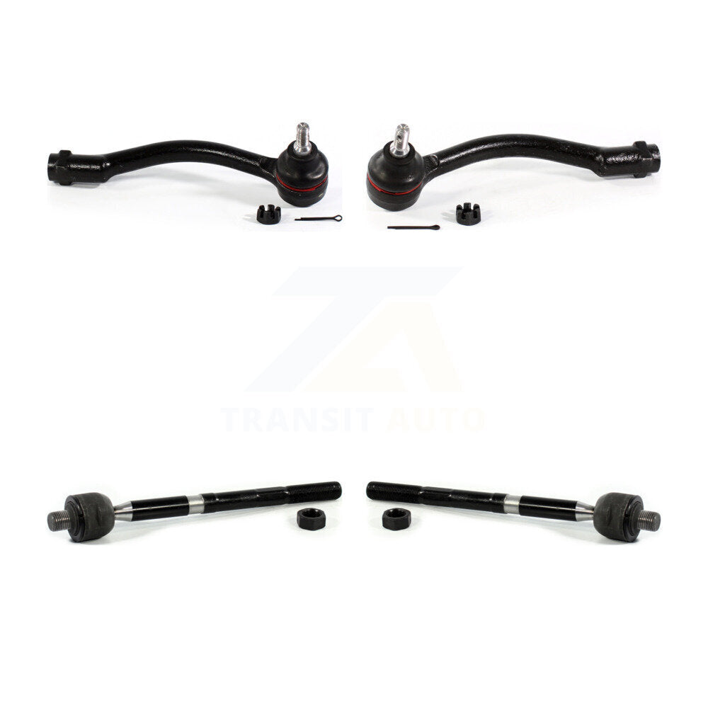 Outer & Inner Steering Tie Rod End Front Kit For Kia Forte Forte5 Koup