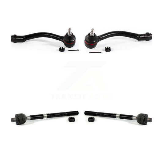 Outer & Inner Steering Tie Rod End Front Kit For Kia Forte Forte5 Koup