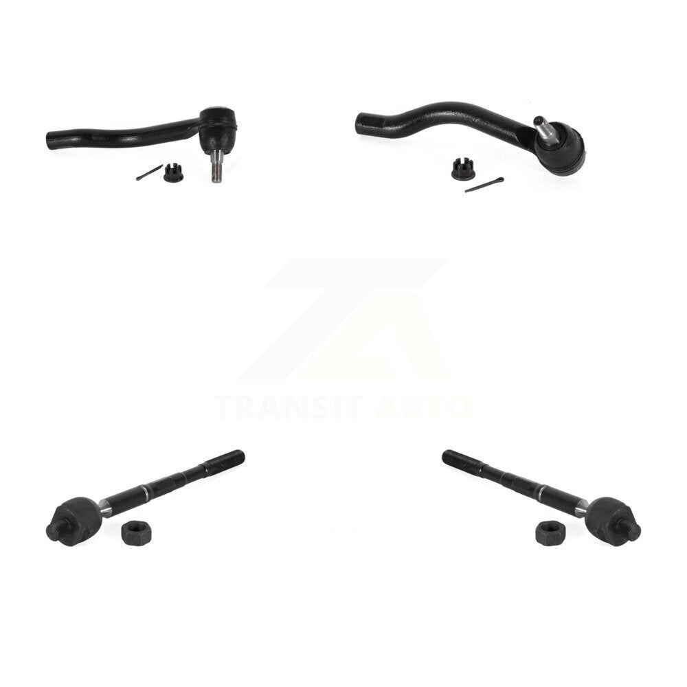 Outer & Inner Steering Tie Rod End Front Kit For 2015-2024 Nissan Murano