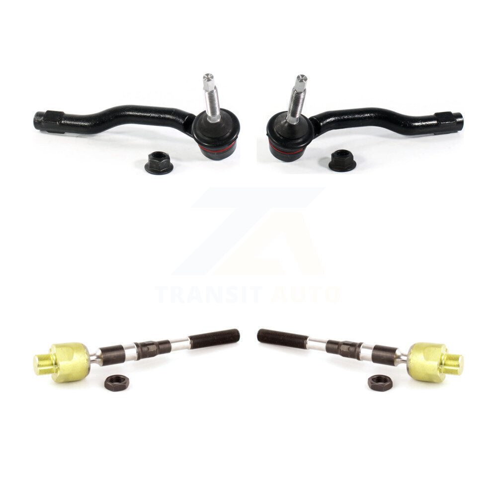 Outer & Inner Steering Tie Rod End Front Kit For 2015-2016 Ford Edge To 12 23 14