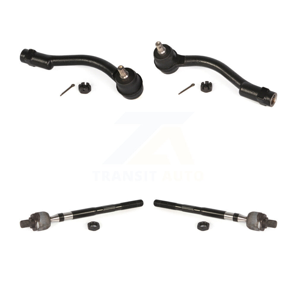 Outer & Inner Steering Tie Rod End Front Kit For 2010-2011 Kia Soul