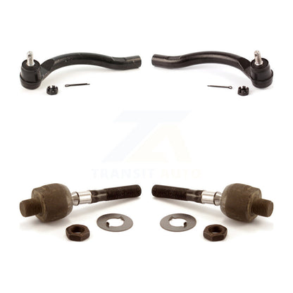 Outer & Inner Steering Tie Rod End Front Kit For Honda Accord Acura TSX