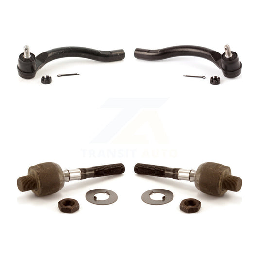 Outer & Inner Steering Tie Rod End Front Kit For Honda Accord Acura TSX
