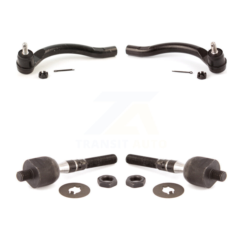 Outer & Inner Steering Tie Rod End Front Kit For Honda Accord
