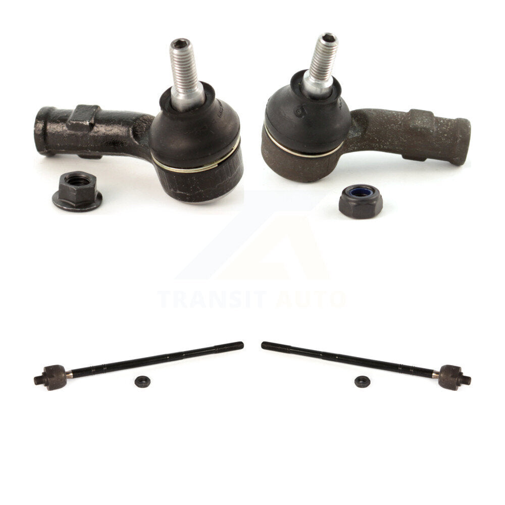 Outer & Inner Steering Tie Rod End Front Kit For Ford Focus