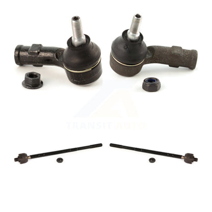 Outer & Inner Steering Tie Rod End Front Kit For Ford Focus