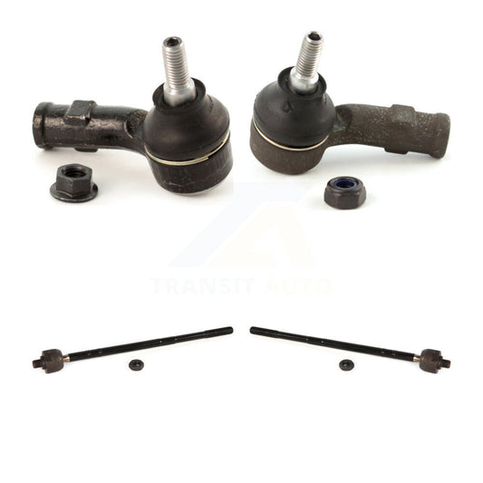 Outer & Inner Steering Tie Rod End Front Kit For Ford Focus