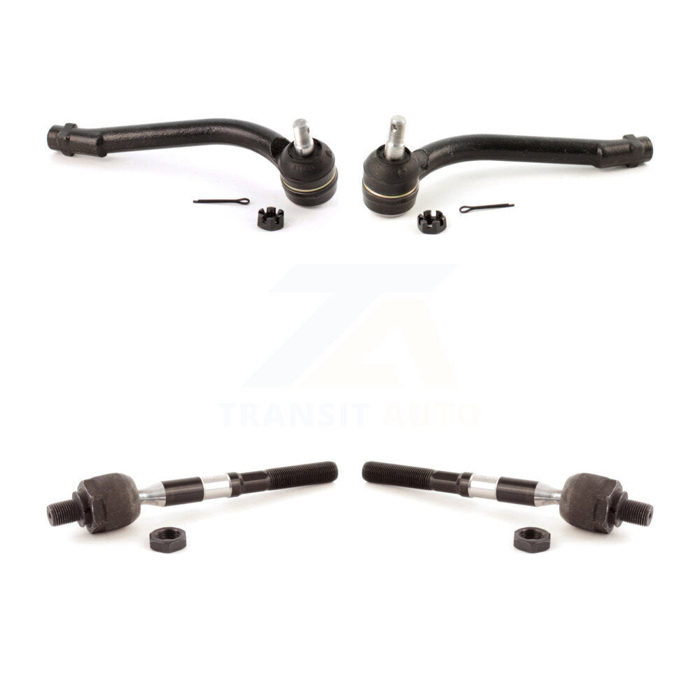 Outer & Inner Steering Tie Rod End Front Kit For Hyundai Santa Fe Kia Sorento
