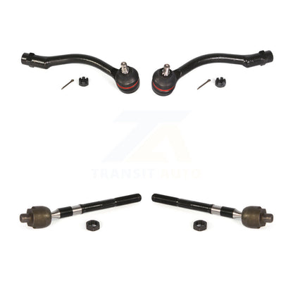 Outer & Inner Steering Tie Rod End Front Kit For Hyundai Accent Kia Rio