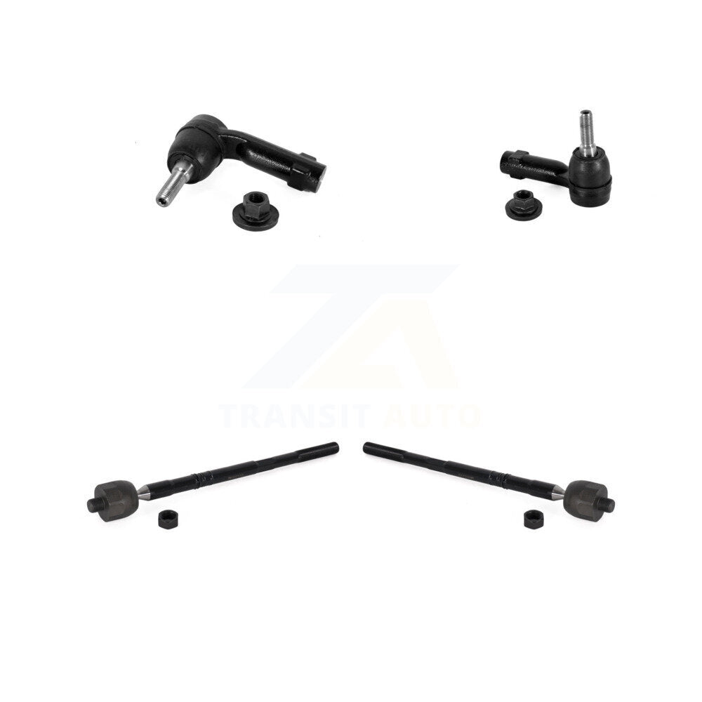 Outer & Inner Tie Rod End Front Kit For Jeep Cherokee Without Off Road Package