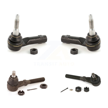 Outer & Inner Tie Rod End Front Kit For 04 Ford F-150 4WD 11th Digit Of Vin Is C