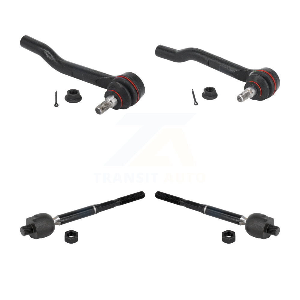 Outer & Inner Steering Tie Rod End Front Kit For 2018-2024 Honda Odyssey