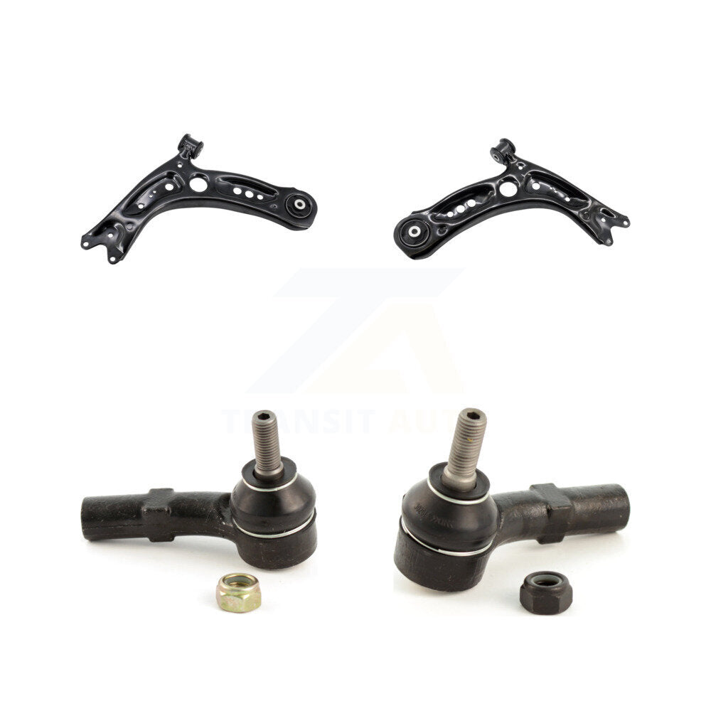 Suspension Control Arm Tie Rod End Front Kit For Volkswagen Jetta Audi GTI A3 R