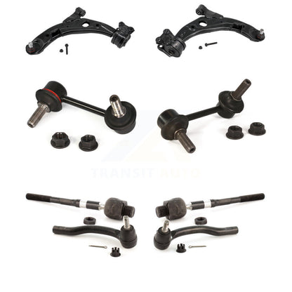 Control Arm Ball Joint Tie Rod End Link Front Kit (8Pc) For 2007-2015 Mazda CX-9