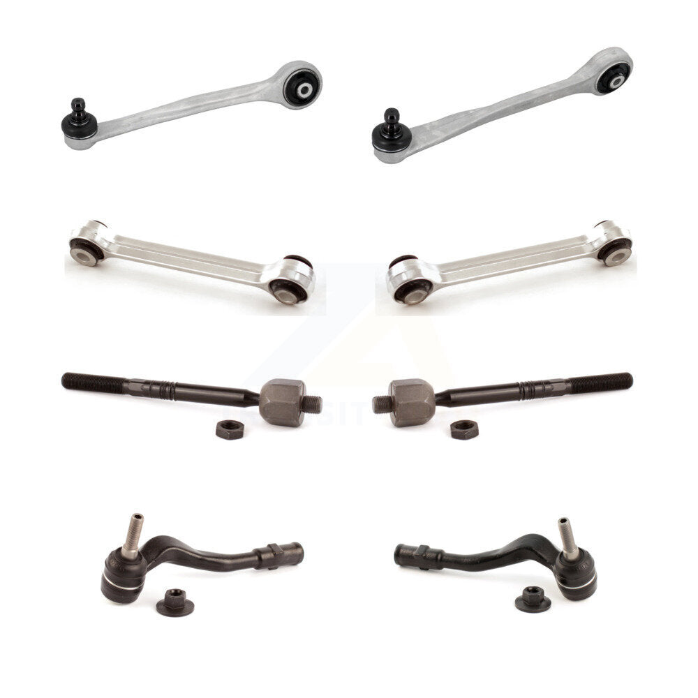Control Arm & Ball Joint Tie Rod End Link Front Kit (8Pc) For Audi Q5 A5 Quattro