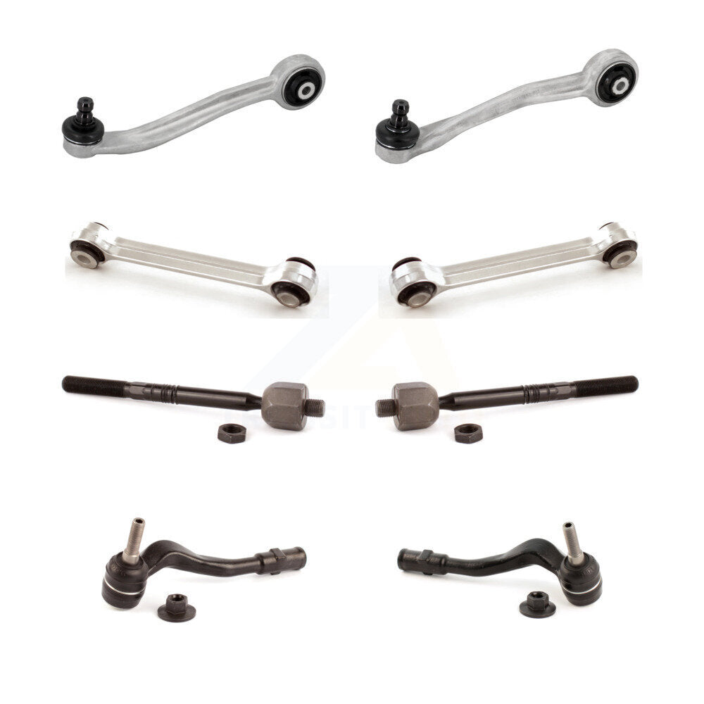 Control Arm & Ball Joint Tie Rod End Link Front Kit (8Pc) For Audi Q5 A5 Quattro