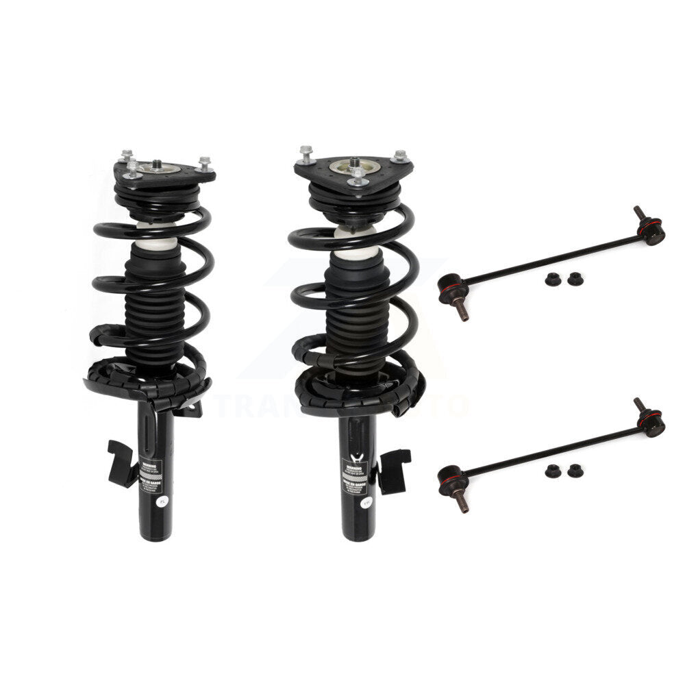 Complete Shock Assembly TOR Link Front Kit For Mazda 3 Excludes MazdaSpeed Model