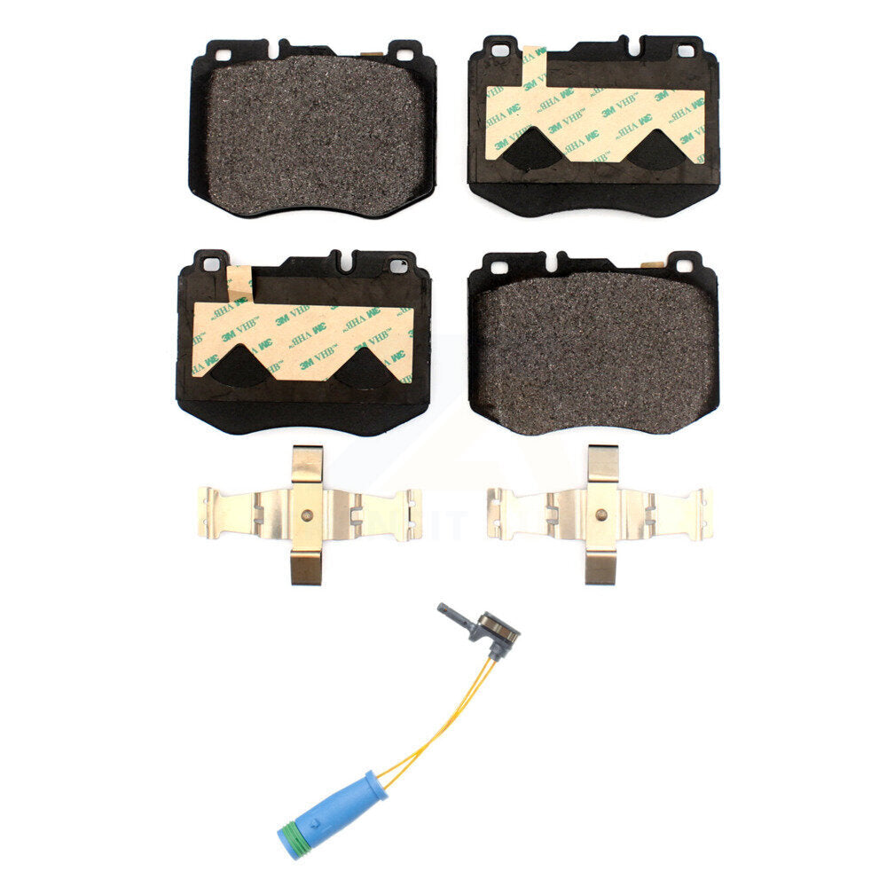 Ceramic Brake Pads Wear Sensor Front Kit For Mercedes-Benz C300 GLC300 E300 C400