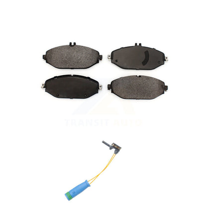 Ceramic Disc Brake Pads And Wear Sensors Front Kit For Mercedes-Benz C300