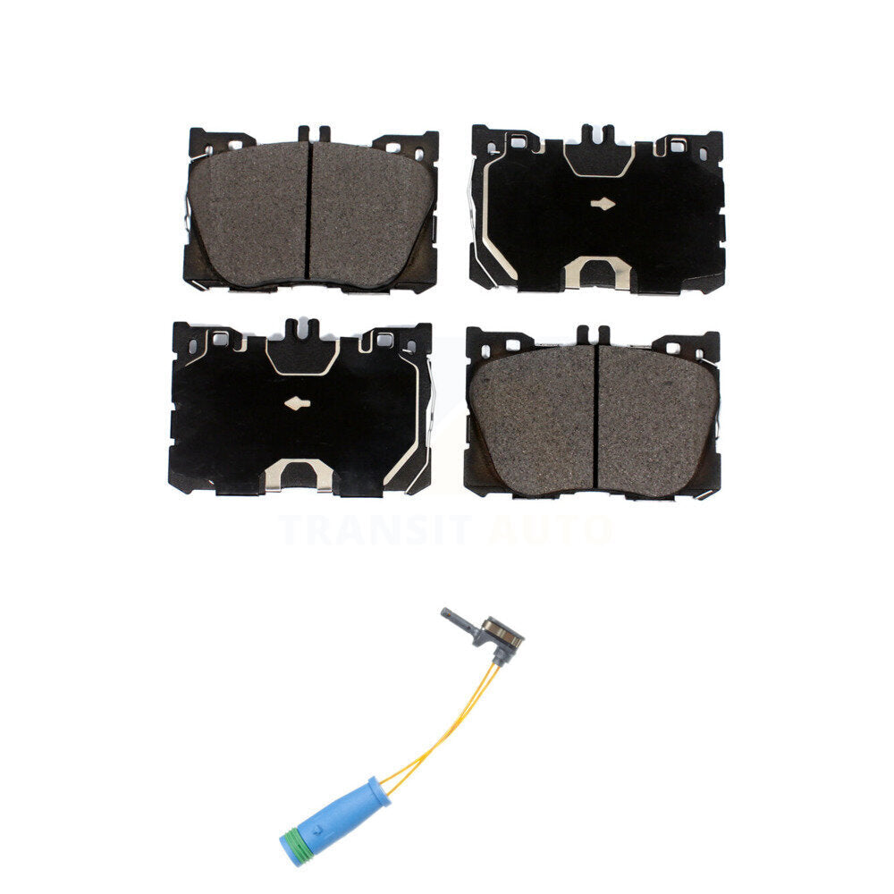 Ceramic Brake Pad & Wear Sensor Front Kit For Mercedes-Benz GLC300 C43 AMG GLC43