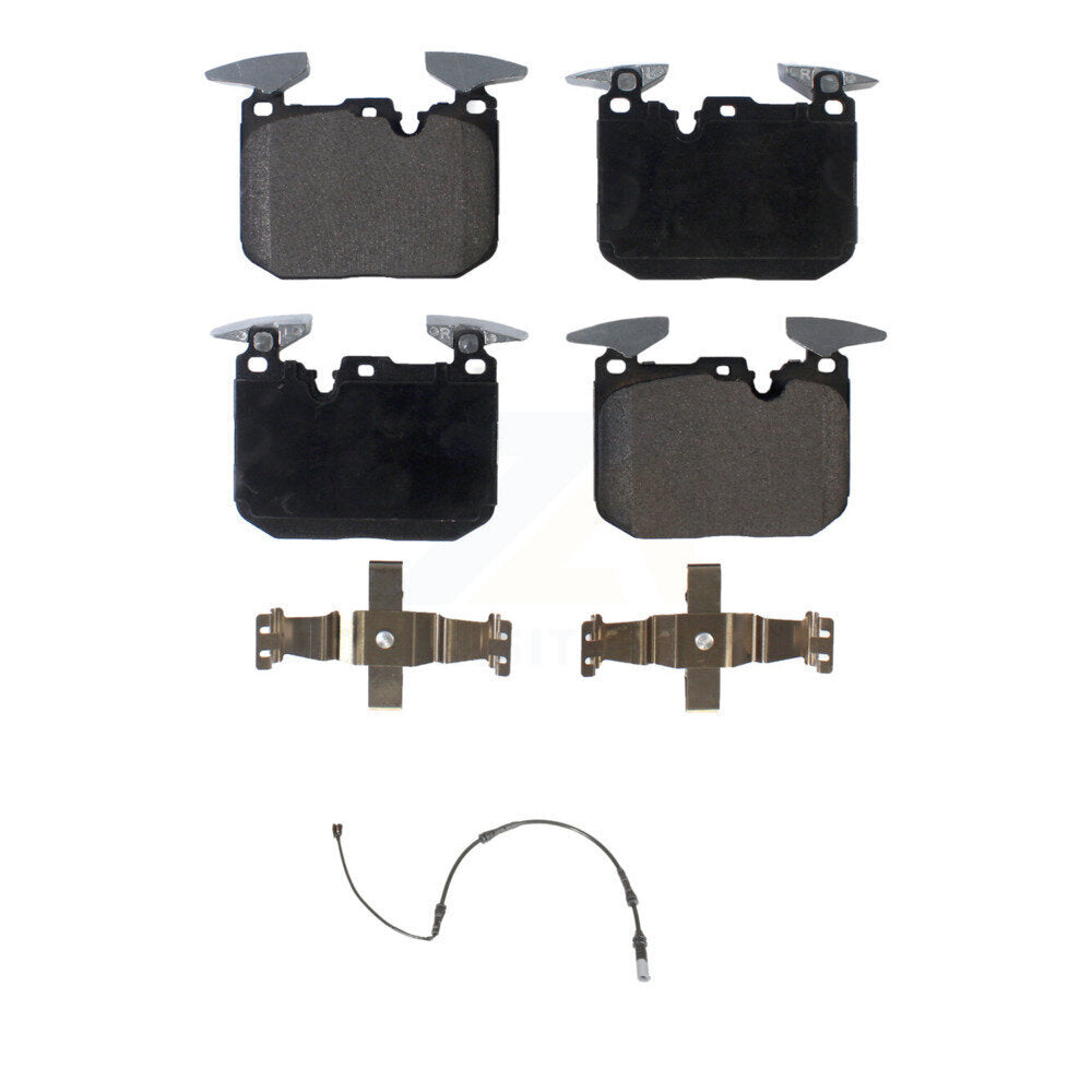 Ceramic Brake Pads Wear Sensor Front Kit For BMW 328i xDrive 330i 320i 335i 428i
