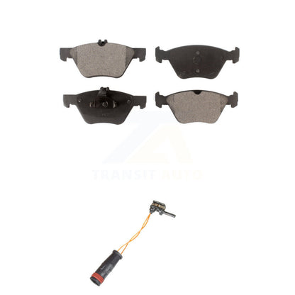 Ceramic Disc Brake Pads And Wear Sensors Front Kit For Mercedes-Benz E350 E300