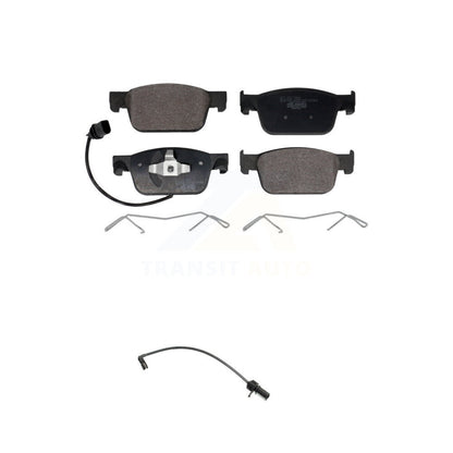 Ceramic Disc Brake Pads And Extra Wear Sensors Front Kit For Audi A4 Quattro