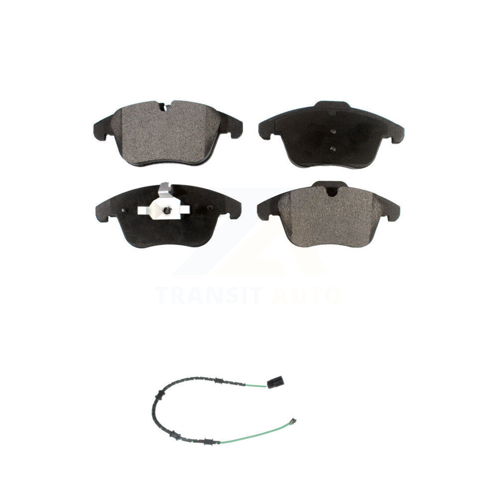 Ceramic Brake Pad And Wear Sensor Front Kit For Jaguar XF with 356mm Rotor