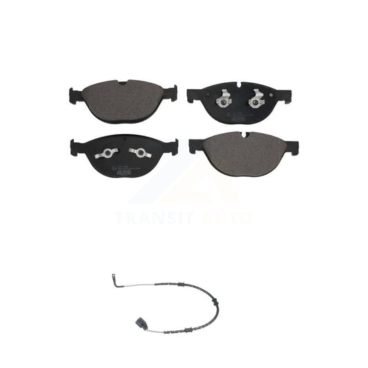 Ceramic Brake Pads & Wear Sensor Front Kit For Jaguar XF XJ XKR XFR F-Type XKR-S
