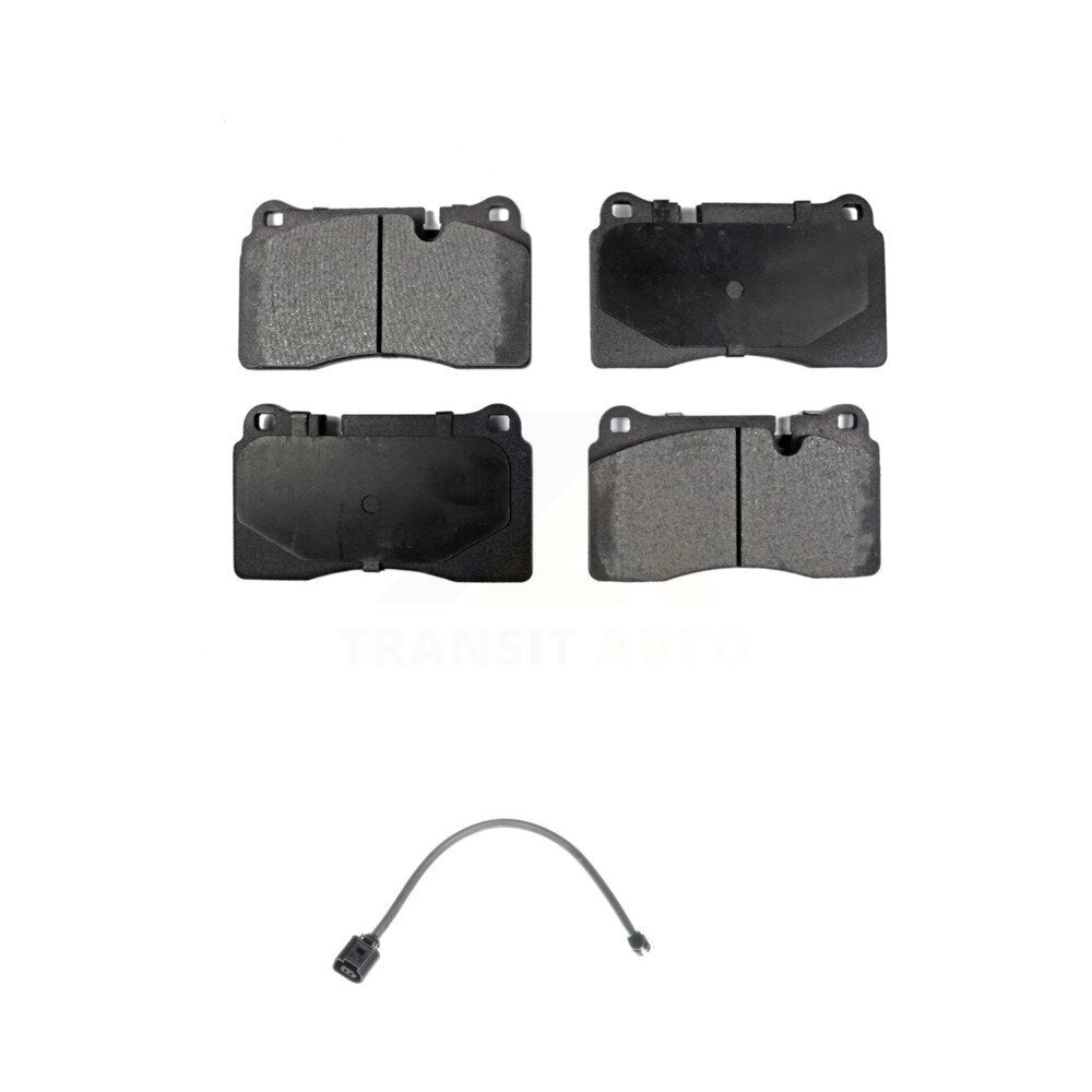 Ceramic Disc Brake Pads And Wear Sensors Front Kit For Volkswagen Touareg