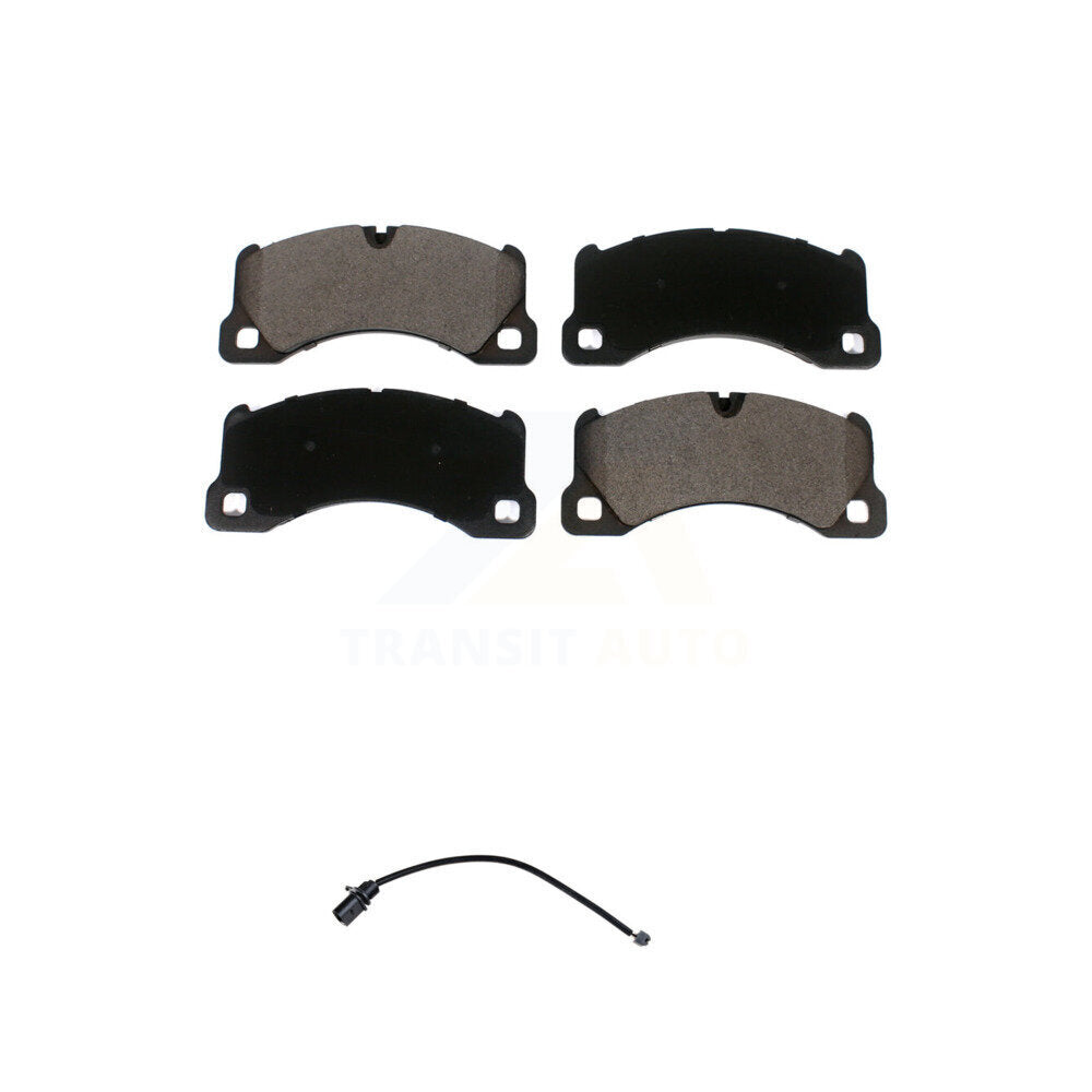 Ceramic Disc Brake Pads And Wear Sensors Front Kit For 2017 Porsche Macan 2.0L