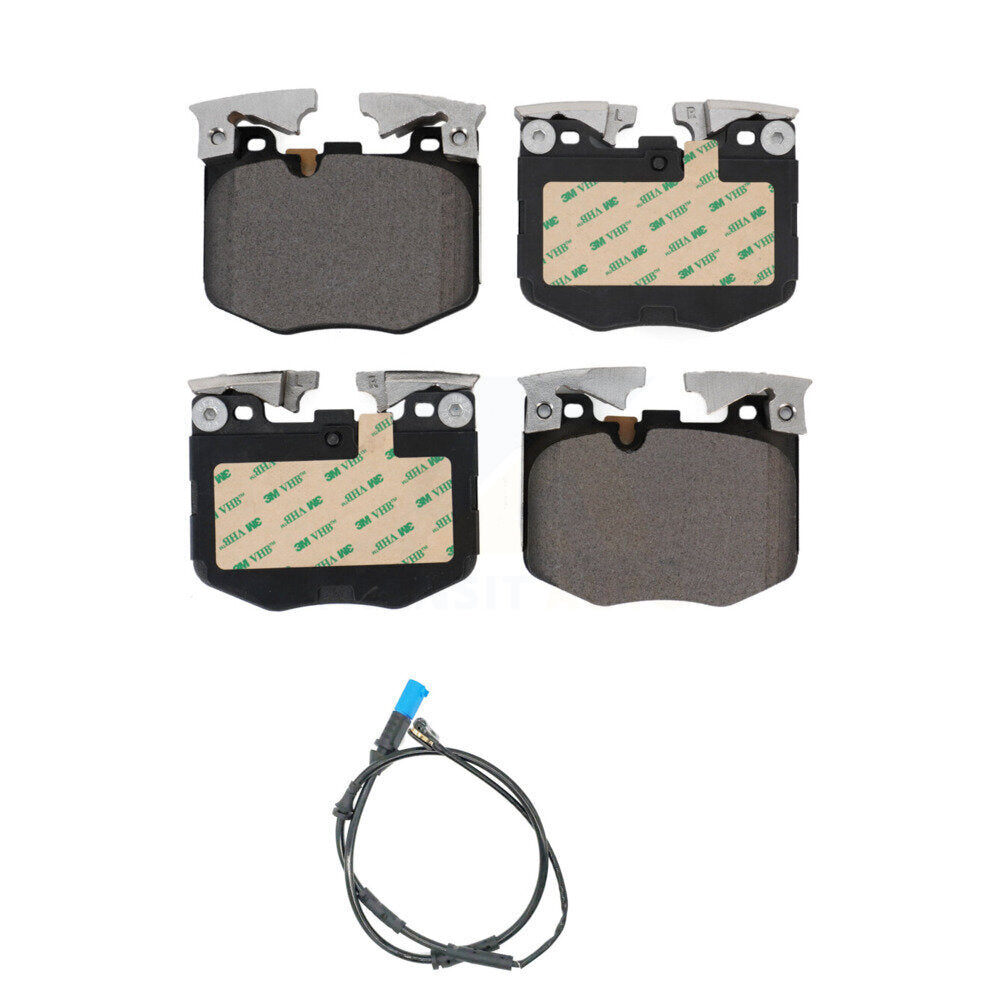 Ceramic Disc Brake Pads And Wear Sensors Front Kit For BMW X3 X4
